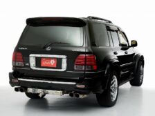 レクサス ＬＸ４７０ ４ＷＤ 左ハンドル ローダウン 社外品オーバーフェンダー